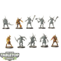 Death Guard - 10x Poxwalkers - teilweise bemalt