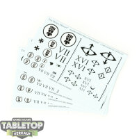 Horus Heresy - Legiones Astartes Transfer Sheets: 4x...