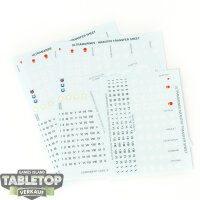 Ultramarines - 4x Transfer Sheets - Sonstiges