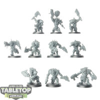 Orks - 10x Ork Beast Snagga Boyz - unbemalt