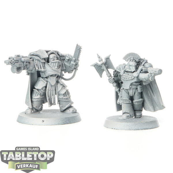Horus Heresy - Legion Cataphractii Praetor & Chaplain Consul - grundiert