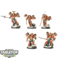 Blood Angels - 5x Blood Angels - Dawnbreaker Cohort - bemalt