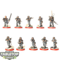 Astra Militarum - 10x Cadian Shock Troops klassisch -...