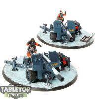 Astra Militarum - 2x Field Ordnance Battery - bemalt