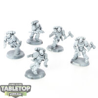 Salamanders - 5x Assault Intercessor Squad - teilweise...