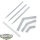 Star Wars: Legion - Movement Tools & Range Ruler - unbemalt