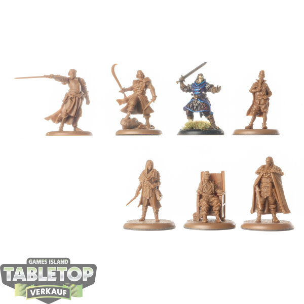 Neutral - 7x Neutral: Heroes 2 - teilweise bemalt