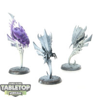 Tyraniden - 3x Zoanthropes - teilweise bemalt