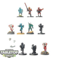Tau Empire - 10x Fire Warriors Strike Team - teilweise...