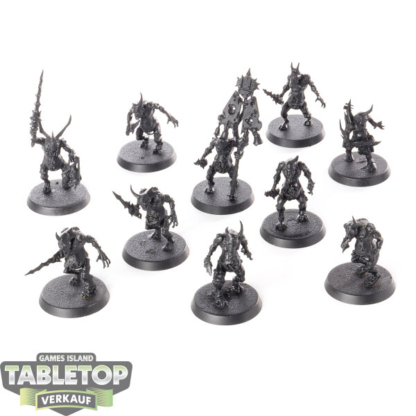 Death Guard - 10x Plaguebearers - grundiert