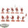 Blades of Khorne - 10 Bloodletters - teilweise bemalt
