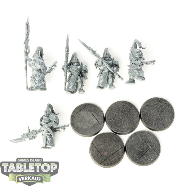 Adeptus Custodes - 5 Custodian Wardens - unbemalt
