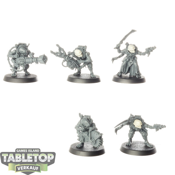 Genestealer Cults - 5 Acolyte Hybrids - unbemalt