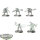 Genestealer Cults - 5 Hybrid Metamorphs - unbemalt