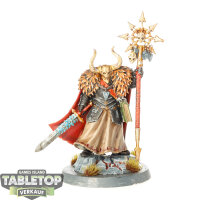 Slaves to Darkness - Chaos Sorcerer Lord - bemalt