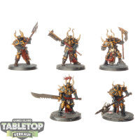 Slaves to Darkness - 5 Chaos Chosen - bemalt