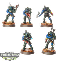 Space Marines - 5 Infiltrator Squad - bemalt