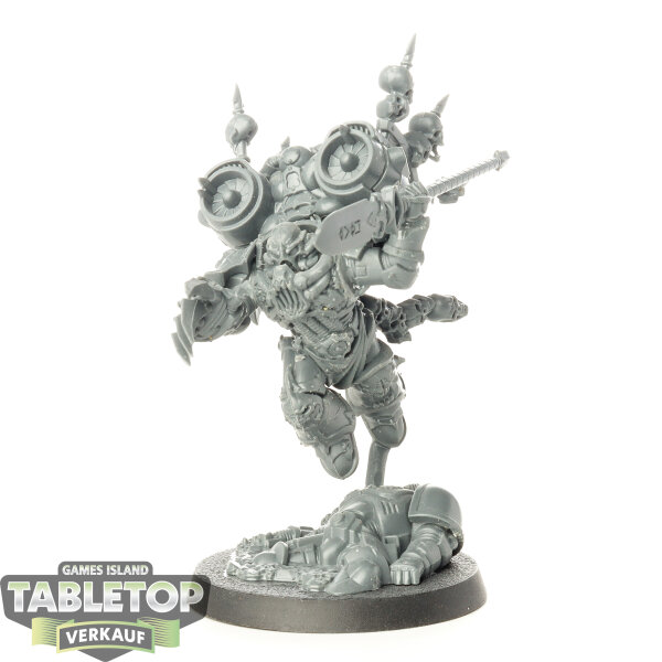 Chaos Space Marines - Haarken Worldclaimer, Herald of the Apocalypse - unbemalt