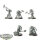 Genestealer Cults - 5 Aberrants - unbemalt