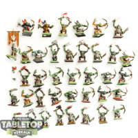 Orc & Goblin Tribes - 38 Orc Boyz & Orc Arrer...