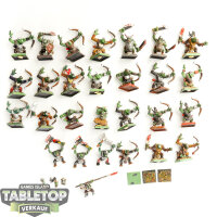 Orc & Goblin Tribes - 28 Orc Boyz & Orc Arrer...