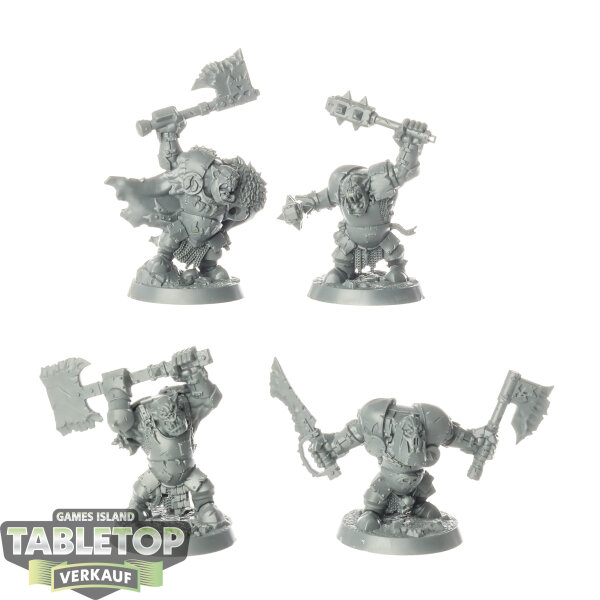 Orruk Warclans - 4 Ironskull’s Boyz - unbemalt