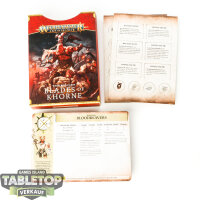 Blades of Khorne - Warscroll Cards - englisch