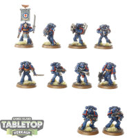 Ultramarines - 10 Tactical Squad - bemalt