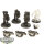 Space Marines - 4 Servitors - teilweise bemalt
