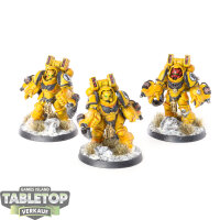 Imperial Fists - 3 Aggressor Squad - bemalt