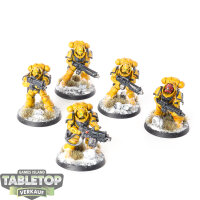 Imperial Fists - 5 Heavy Intercessor Squad - bemalt