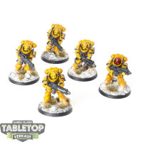 Imperial Fists - 5 Heavy Intercessor Squad - bemalt