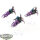 Drukhari - 3x Reavers - teilweise bemalt