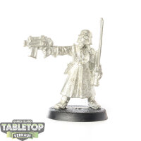 Astra Militarum - Armageddon Steel Legion Officer with...