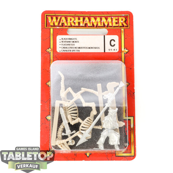 Vampire Counts - 1x Wight on Skeleton / Black Knight klassisch - Originalverpackt / Neu