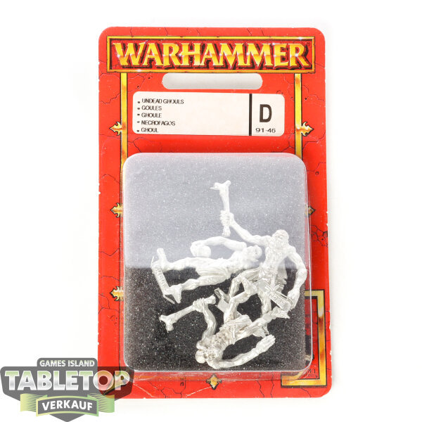 Vampire Counts - 3x Ghouls klassisch - Originalverpackt / Neu