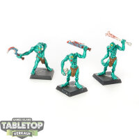 Vampire Counts - 3x Ghouls klassisch - teilweise bemalt