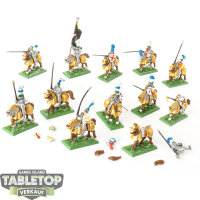 Empire of Man - 12x Empire Knights - teilweise bemalt