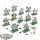 Empire of Man - 12x Empire Knights - teilweise bemalt