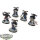 Chaos Space Marines - 5x Legionaries  - teilweise bemalt