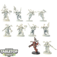 World Eaters - 10x Khorne Berzerkers - teilweise bemalt