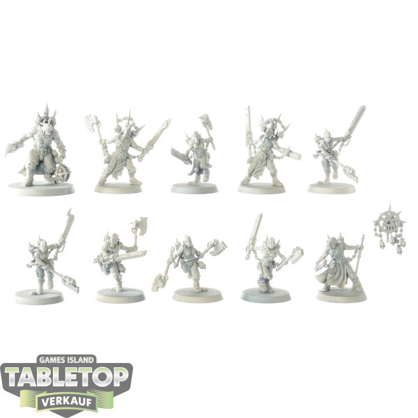 World Eaters - 10x Jakhals - grundiert