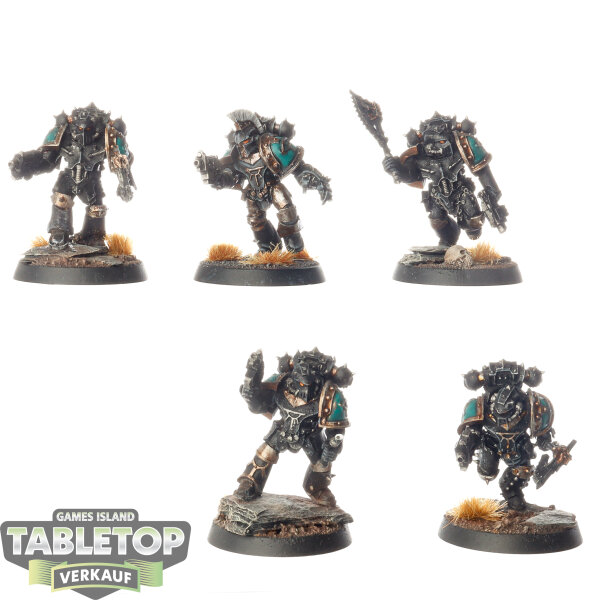 Horus Heresy - 5x Reaver Attack Squad - bemalt