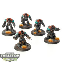 Horus Heresy - 5x Legion Tartaros Terminator Squad - bemalt