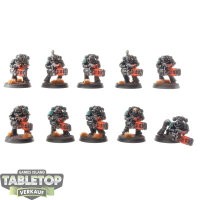Horus Heresy - 10x MKIV Volkite Culverin Squad - bemalt