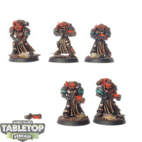 Horus Heresy - 5x MKIV Volkite charger Squad - bemalt
