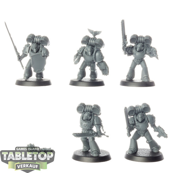 Horus Heresy - 5x Legion MKVI Assault Squad - unbemalt