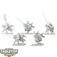 Slaves to Darkness - 5x Chaos Knights - grundiert
