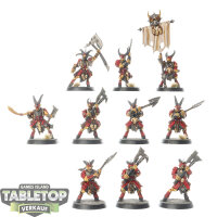 Beasts of Chaos - 10x Bestigors - bemalt