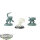 Skaven - 3x Gutter Runners - teilweise bemalt